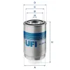 Kraftstofffilter UFI 24.394.00