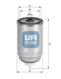 Kraftstofffilter UFI 24.397.00