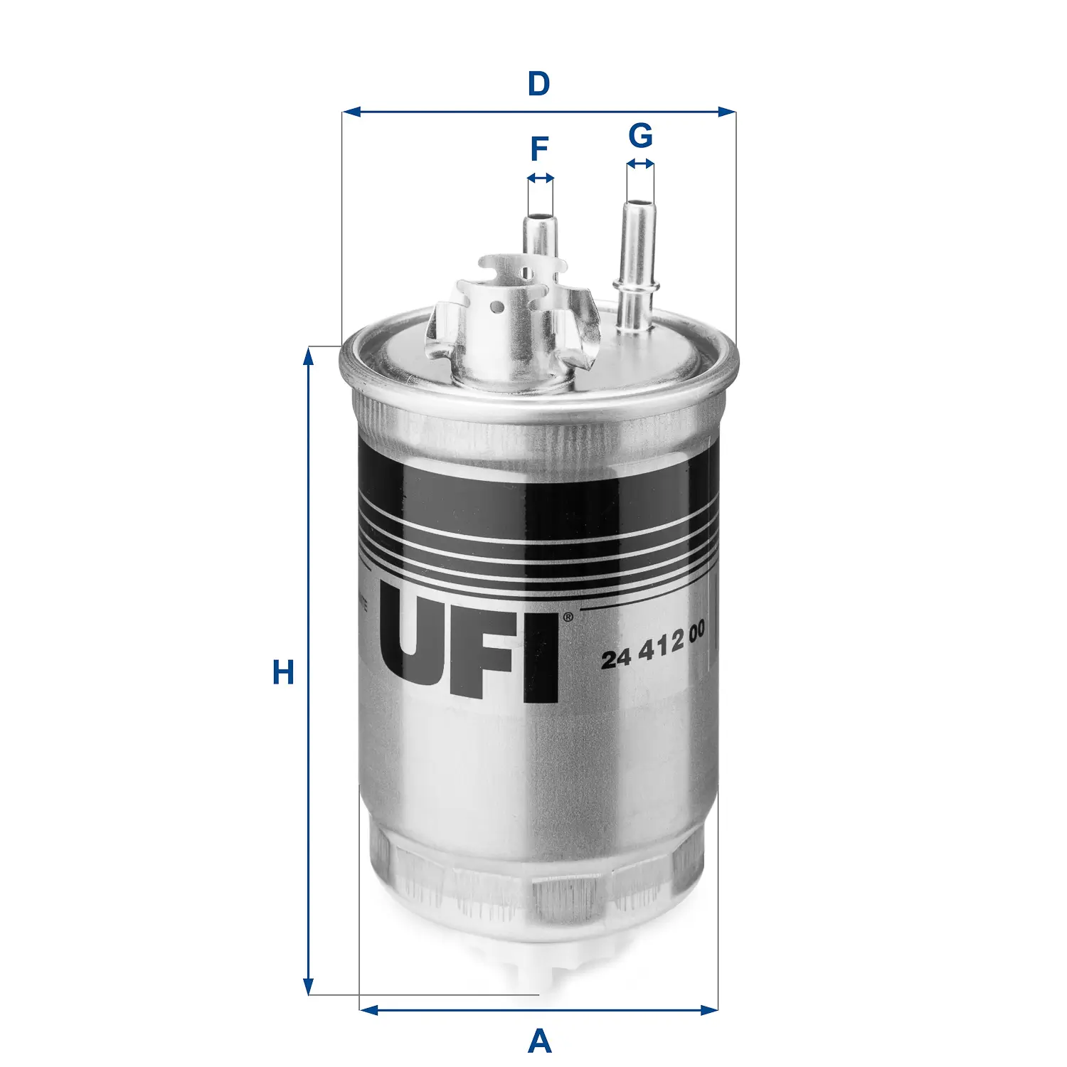 Kraftstofffilter UFI 24.412.00