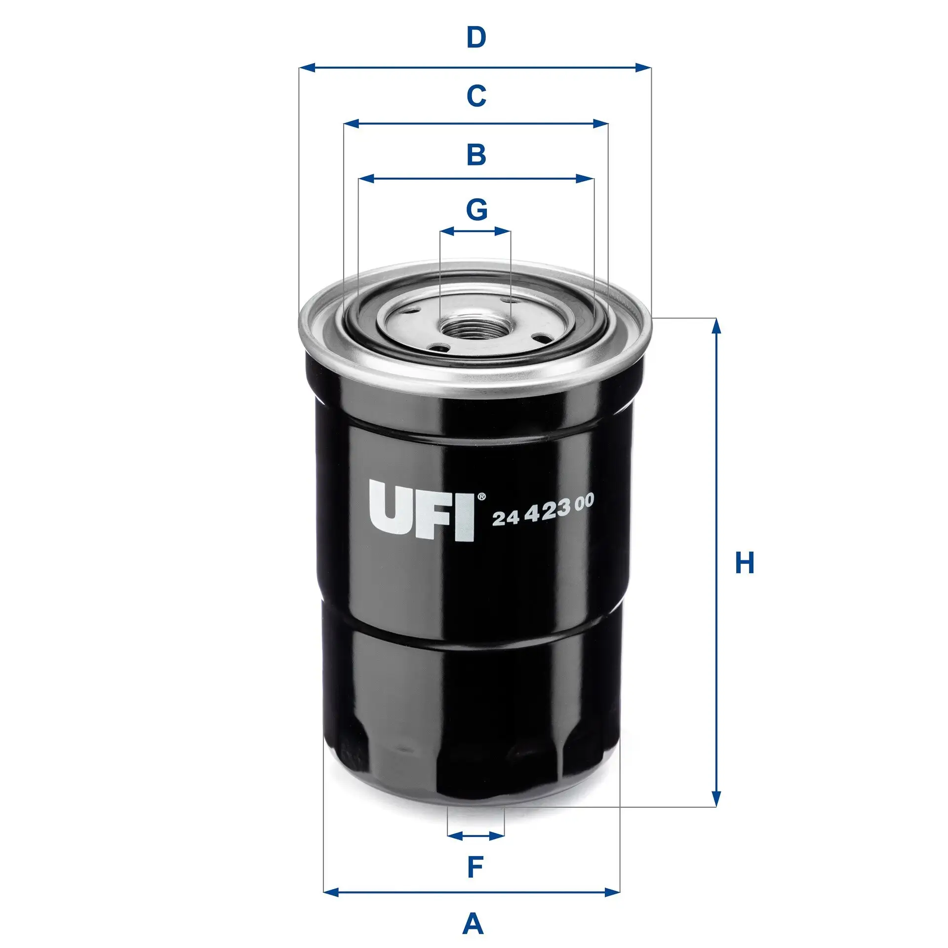 Kraftstofffilter UFI 24.423.00 Bild Kraftstofffilter UFI 24.423.00