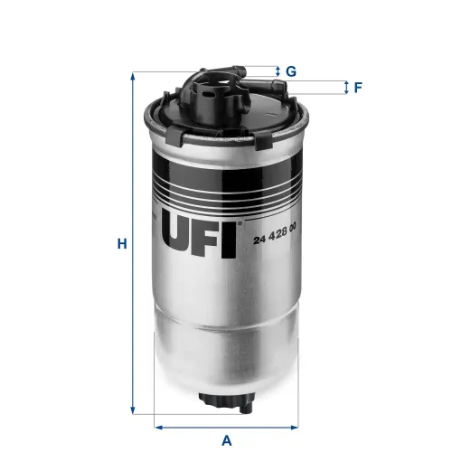 Kraftstofffilter UFI 24.428.00 Bild Kraftstofffilter UFI 24.428.00