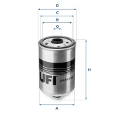 Kraftstofffilter UFI 24.441.00