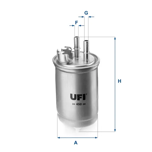 Kraftstofffilter UFI 24.450.00 Bild Kraftstofffilter UFI 24.450.00
