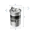 Kraftstofffilter UFI 24.451.00