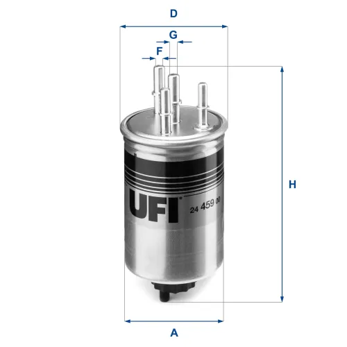 Kraftstofffilter UFI 24.459.00 Bild Kraftstofffilter UFI 24.459.00