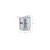 Kraftstofffilter UFI 24.A24.00