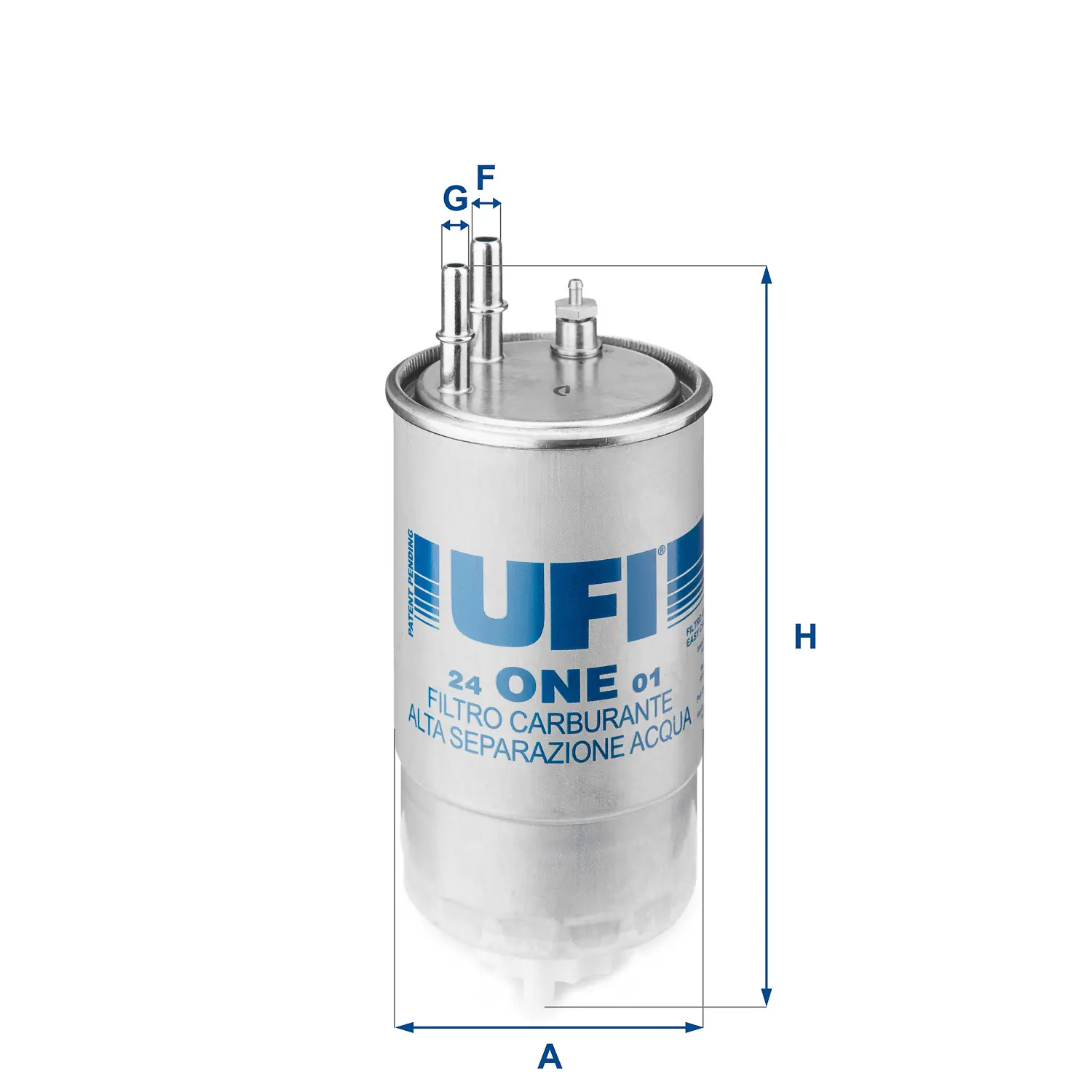 Kraftstofffilter UFI 24.ONE.01
