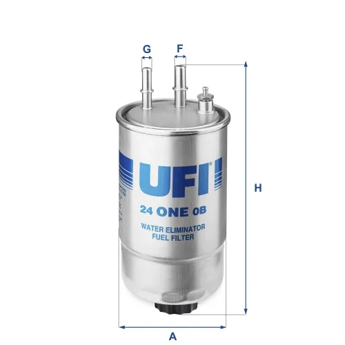 Kraftstofffilter UFI 24.ONE.0B Bild Kraftstofffilter UFI 24.ONE.0B