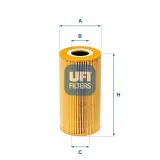 Ölfilter UFI 25.009.00
