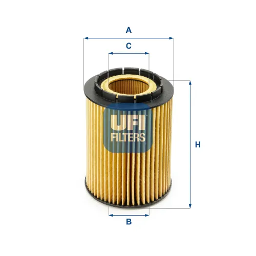 Ölfilter UFI 25.010.00 Bild Ölfilter UFI 25.010.00