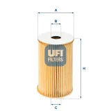 Ölfilter UFI 25.029.00
