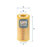 Ölfilter UFI 25.039.00