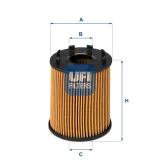 Ölfilter UFI 25.043.00