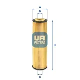 Ölfilter UFI 25.050.00