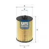 Ölfilter UFI 25.063.00