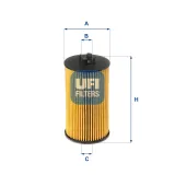 Ölfilter UFI 25.064.00