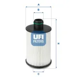Ölfilter UFI 25.088.00