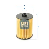 Ölfilter UFI 25.089.00