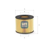 Ölfilter UFI 25.116.00