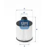 &Ouml;lfilter UFI 25.139.00