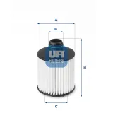 Ölfilter UFI 25.139.00