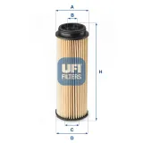 Ölfilter UFI 25.148.00