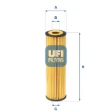 Ölfilter UFI 25.155.00