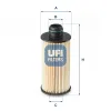Ölfilter UFI 25.160.00