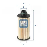 Ölfilter UFI 25.160.00