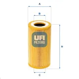 Ölfilter UFI 25.165.00