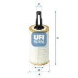 Ölfilter UFI 25.172.00