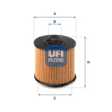 Ölfilter UFI 25.173.01