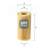 Ölfilter UFI 25.180.00