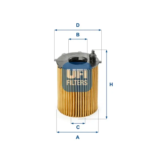 Ölfilter UFI 25.187.00 Bild Ölfilter UFI 25.187.00