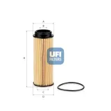 Ölfilter UFI 25.252.00