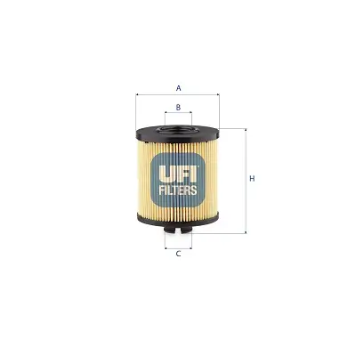 Ölfilter UFI 25.283.00 Bild Ölfilter UFI 25.283.00