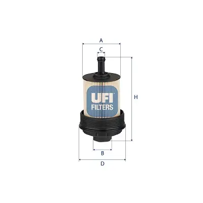Ölfilter UFI 25.285.00