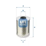 Ölfilter UFI 25.548.00