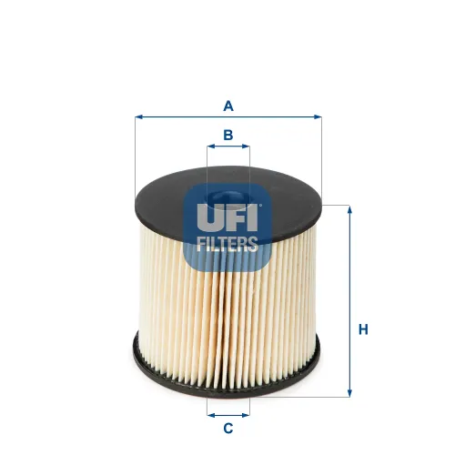 Kraftstofffilter UFI 26.003.00 Bild Kraftstofffilter UFI 26.003.00