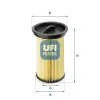 Kraftstofffilter UFI 26.005.00