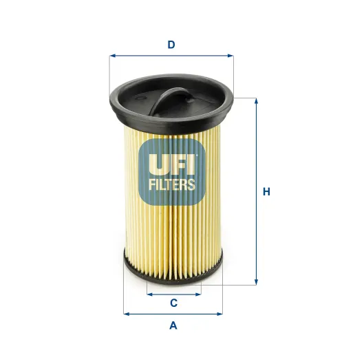 Kraftstofffilter UFI 26.005.00 Bild Kraftstofffilter UFI 26.005.00