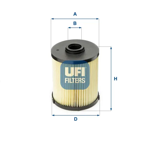 Kraftstofffilter UFI 26.006.00 Bild Kraftstofffilter UFI 26.006.00