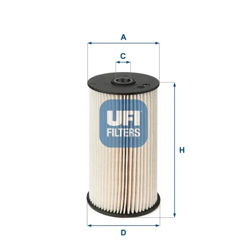 Kraftstofffilter UFI 26.007.00 Bild Kraftstofffilter UFI 26.007.00