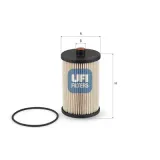 Kraftstofffilter UFI 26.012.00