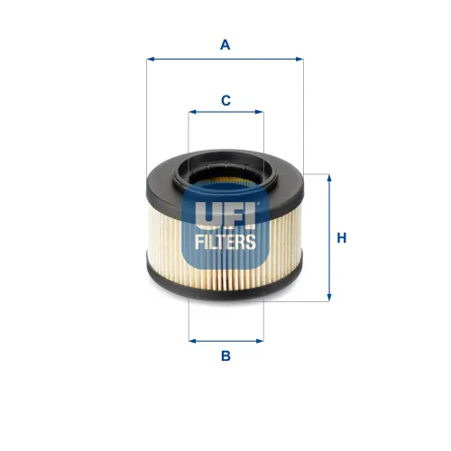 Kraftstofffilter UFI 26.013.00 Bild Kraftstofffilter UFI 26.013.00