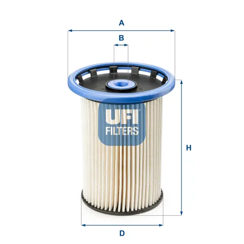 Kraftstofffilter UFI 26.025.00 Bild Kraftstofffilter UFI 26.025.00