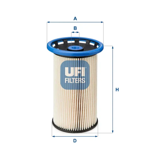 Kraftstofffilter UFI 26.026.00 Bild Kraftstofffilter UFI 26.026.00