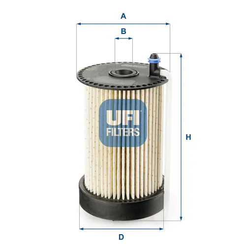 Kraftstofffilter UFI 26.031.00 Bild Kraftstofffilter UFI 26.031.00