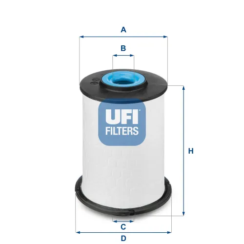 Kraftstofffilter UFI 26.033.00 Bild Kraftstofffilter UFI 26.033.00