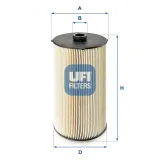 Kraftstofffilter UFI 26.044.00